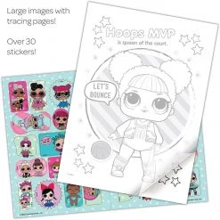 All Arts And Crafts Bendon LOL Surprise Trace And Learn Activity Book