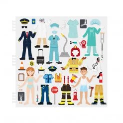 Melissa And Doug Cool Careers Reusable Puffy Sticker Activity Book All Arts And Crafts