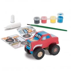 Melissa And Doug Decorate Your Own Wooden Monster Truck Set
