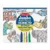 Melissa And Doug Jumbo Multi-Theme Blue Coloring Pad