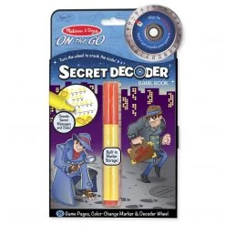 Melissa And Doug On The Go Secret Decoder Game Book All Arts And Crafts