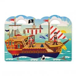 Melissa And Doug Pirate Puffy Reusable Sticker Play Set