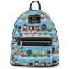 Backpacks Loungefly DC Superheroes Chibi Lineup Mini Backpack