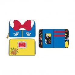 Wallets Loungefly Disney Snow White Cosplay Bow Zip Around Wallet
