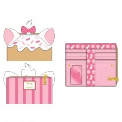 Wallets Loungefly Disney Marie Sweets Flap Wallet