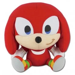 GE Animation Superhero And Popular Culture Plush Sonic The Hedgehog Knuckles Sitting 7 Inch Plush