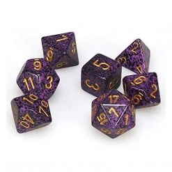 Chessex 7 Set Polyhedral Dice Hurricane CHX25317