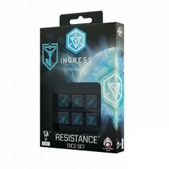 Q-Workshop Ingress Enlightened Roleplaying 6D6 Dice Set Game Accessories