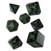 Q-Workshop Ingress Enlightened Roleplaying 7 Piece Dice Set Game Accessories