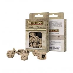 Q-Workshop Pathfinder Council Of Thieves Roleplaying 7 Piece Dice Set