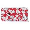 Loungefly Disney 101 Dalmatians 70th Anniversary All Over Print Zip Around Wallet Wallets