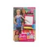 Mattel Barbie Careers You Can Be Anything Art Teacher Doll Set 1 Mattel Barbie Careers You Can Be Anything Art Teacher Doll Set