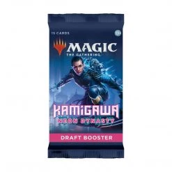 Wizards Of The Coast Trading Cards Magic The Gathering Kamigawa Neon Dynasty Draft Booster Pack