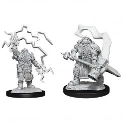 WizKids Action Figures Dungeons And Dragons Male Dwarf Cleric Nolzur's Miniatures
