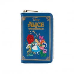 Wallets Loungefly Disney Alice In Wonderland Classic Book Zip Around Wallet
