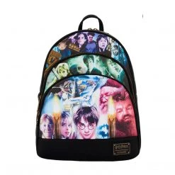 Danielle Nicole Backpacks Loungefly Harry Potter Trilogy Triple Pocket Mini Backpack