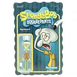 ReAction Figures Super7 Spongebob Squarepants Squidward Reaction Figure