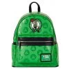 Bioworld Backpacks Loungefly NBA Boston Celtics Debossed Logo Mini Backpack