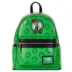Bioworld Backpacks Loungefly NBA Boston Celtics Debossed Logo Mini Backpack