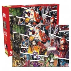 Tin Box Co Tin Box Co. Marvel Panels 500 Piece Puzzle