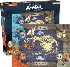 Tin Box Co Tin Box Co. Avatar Map 1000 Piece Puzzle