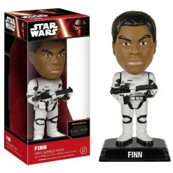 Funko Star Wars Force Awakens Wacky Wobbler Finn Stormtrooper Bobble Head Figure