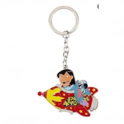 Miscellaneous Loungefly Disney Lilo And Stitch Space Adventure Metal Keychain