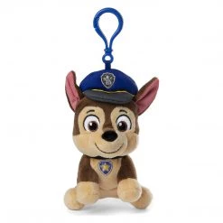 Gund PAW Patrol Chase 4 Inch Plush Backpack Clip
