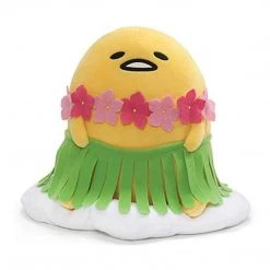 Gund Sanrio Gudetama With Hula Skirt 9 Inch Plush Figure 6052061 Anime Toys