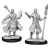 WizKids Action Figures Dungeons And Dragons Male Half Elf Wizard Nolzur's Miniatures