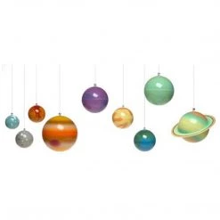 University Games History And Science Toys Great Explorations 3-D Solar System 240 Piece Set
