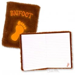 Accoutrements Archie McPhee Fuzzy Bigfoot Notebook