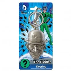 Monogram International DC Comics The Riddler Head Keychain