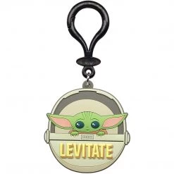 Monogram Star Wars The Child Levitate Soft Touch Keychain Keychains