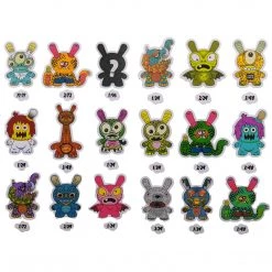 Kidrobot Clutter Kaiju Dunny Blind Box Mini Figure Blind Boxes