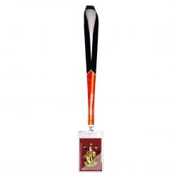 Monogram Harry Potter Gryffindor Crest Lanyard Card Holder