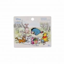 Miscellaneous Loungefly Disney Winnie The Pooh Picnic Scene 4 Piece Pin Set