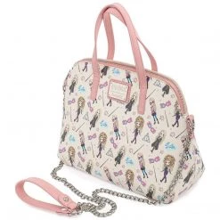 Loungefly Harry Potter Luna Lovegood All Over Print Crossbody Bag Purse