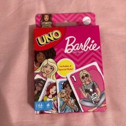 Mattel Card Games Barbie Uno The Card Game