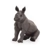 MOJO Rhino Baby Sitting Animal Figure 387257 Land Mammals