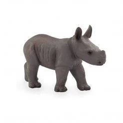 Land Mammals MOJO Rhino Baby Walking Animal Figure 387247