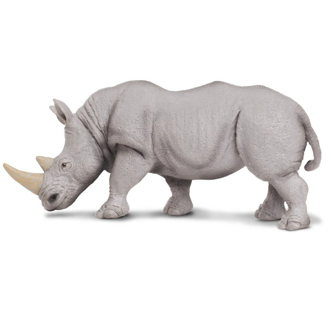 White Rhino Wildlife Figure Safari Ltd 3 White Rhino Wildlife Figure Safari Ltd
