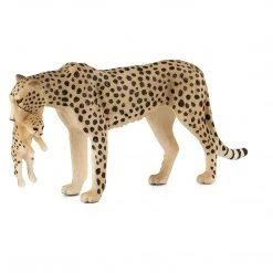 MOJO Cheetah Female With Cub Animal Figure 387167 Mythical Creatures