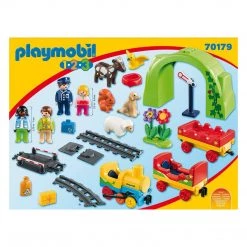 Playmobil 1-2-3 My First Train Building Set 70179