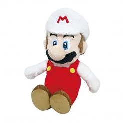 Jakks Pacific Little Buddy Super Mario Fire Mario 10 Inch Plush