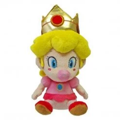 Little Buddy Super Mario Baby Peach 5 Inch Plush