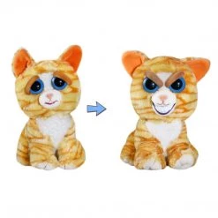 William Mark Feisty Pets Princess Pottymouth Orange Cat Evil Grin Plush Figure