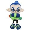 San-Ei Co. Superhero And Popular Culture Plush Little Buddy Splatoon Inkling Boy Blue 8 Inch Plush