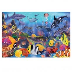Melissa And Doug Underwater 48 Piece Floor Puzzle