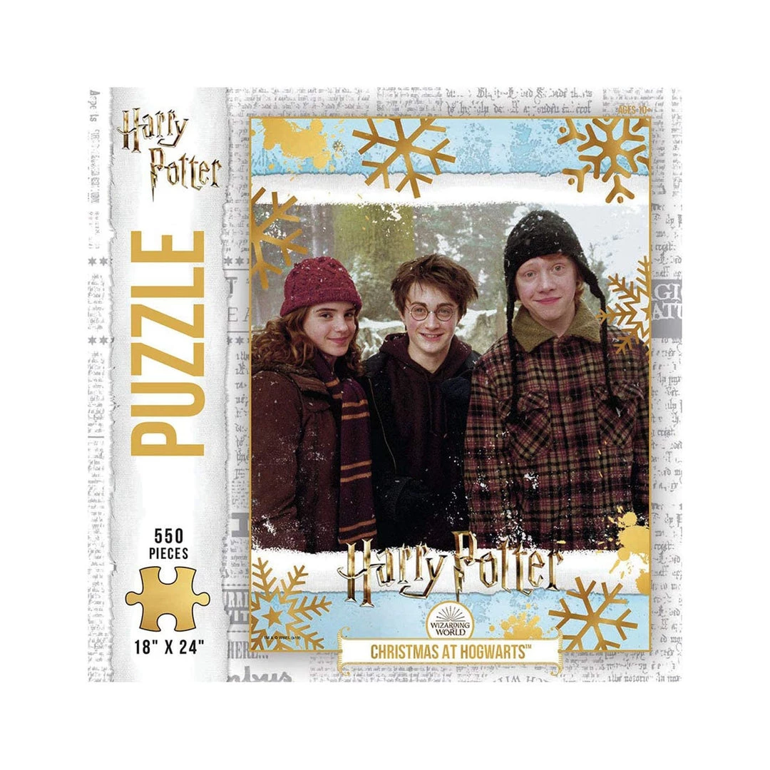 USAopoly Harry Potter Christmas At Hogwarts 550 Piece Puzzle 3 USAopoly Harry Potter Christmas At Hogwarts 550 Piece Puzzle
